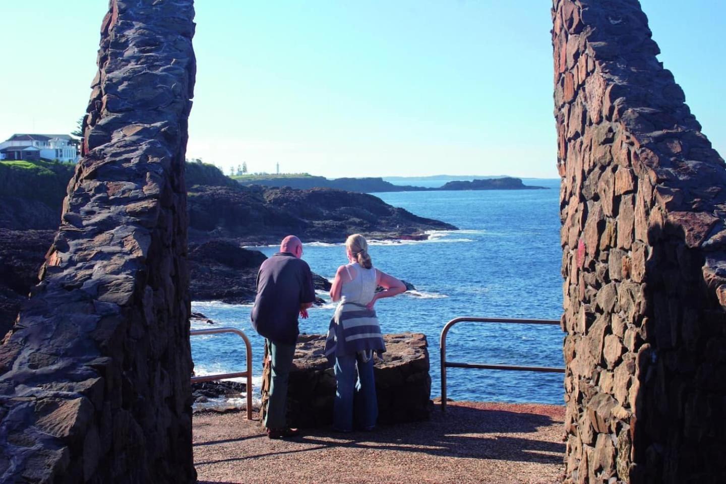 Shutters By The Sea Kiama-Sea Views-Waterfront-Private On Coastal Walk Bagian luar foto