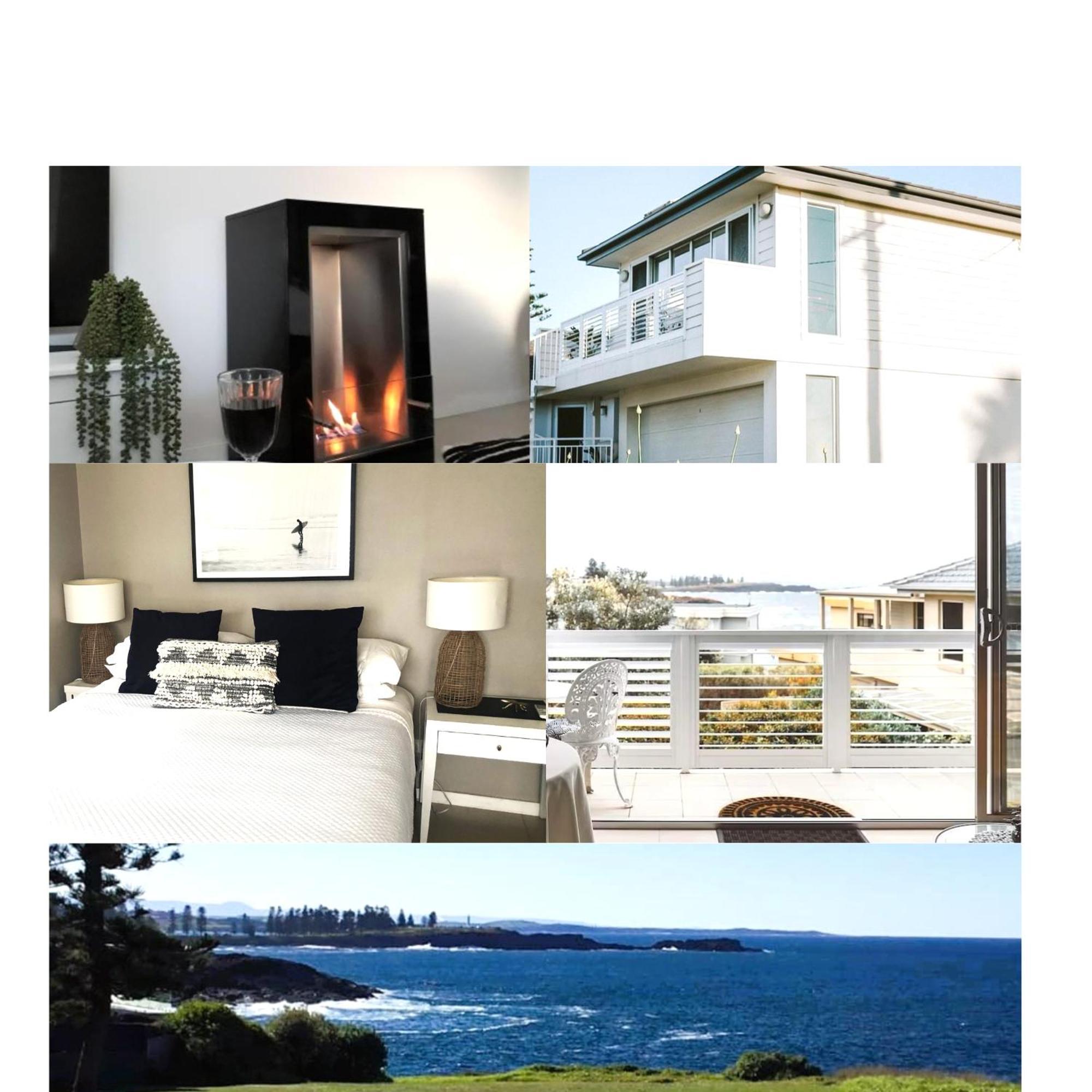 Shutters By The Sea Kiama-Sea Views-Waterfront-Private On Coastal Walk Bagian luar foto